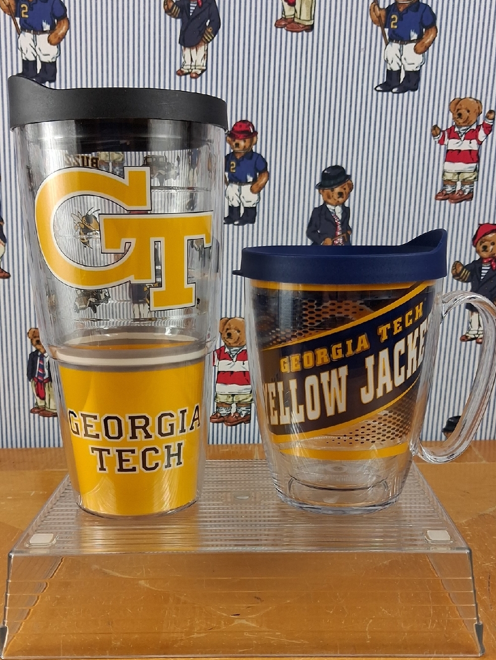 Tervis Georgia Tech Yellow Jackets 24 & 17 Oz Insulated Cold & Hot Tumblers
